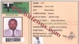 Akin identity card